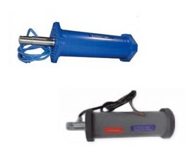 Vista de dos motorreductores cubierta piscina