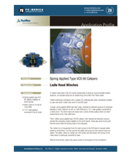 Portada Catálogo Frenos Cucharas Fundición Siderurgia