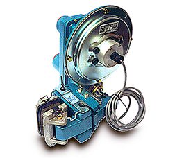 Vista de un freno eléctrico de disco MXEA