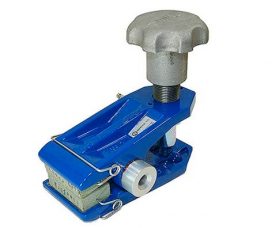 Vista de un freno manual suelto.