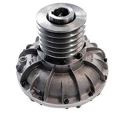 Vista de un embrague centrífugo hidráulico Turbostart