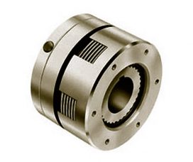 Vista frontal de un freno neumático multidisco FU-Eaton-Airflex AS sin carga