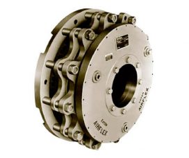 Vista de un freno neumatico multidisco FU-Eaton-Airflex DBA sin carga