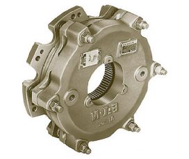 Vista de un freno neumático multidisco FU-Eaton-Airflex DC sin carga