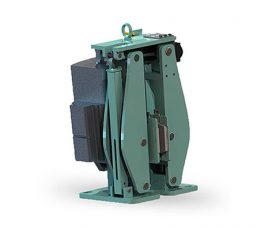 Vista de Freno Electrohidraulico Stromag de Disco verde