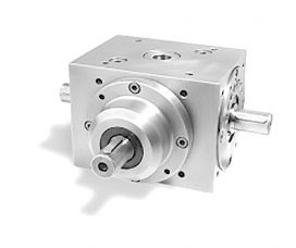 Vista de un reenvío angular de aluminio